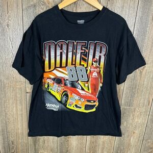 NASCAR Dale Earnhardt Jr Hendrick Motorsports 88 Racing Graphic T-Shirt Large